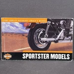 Harley Davidson Sportster Models 2002 Owner's Manual Part No. 99468-02. Fixed Price $22.00.