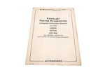 Oem Kawasaki KAI-1033 Complete Instruction Booklet Qty. Fixed Price $28.99.