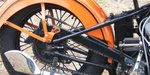 Rear Chain Guard For 1936 - 1952 Harley 45 Solo Wla Wlc. Fixed Price $84.00.