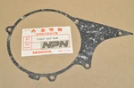 Nos Honda CR125 M Left Crank Case Cover Gasket 11395-360-000. Fixed Price $9.80.