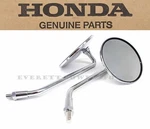 Honda Mirror Set CL90 CT90 CB100 CL100 CL125 CB125 Oem Left Right (see NOTES)B62. Fixed Price $88.98.