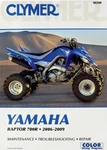 Clymer Shop Repair Manual For Yamaha YFM700R Raptor 2006-2009. Fixed Price $58.12.