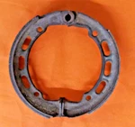 Harley Davidson Factory Used Mechanical Rear Brake Shoes 41805-38. Fixed Price $85.00.