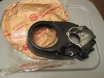 Nos Kawasaki Oem Lh Flat Black Engine Cover 70-75 G4TRE G4TRD 14031-050-21. Fixed Price $58.95.
