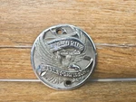 Harley Live To Ride Eagle Iron Timer Cover Chrome Horizontal Mount 3.25". Fixed Price $25.00.