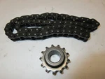1989 Kawasaki 454 Ltd Starter Chain. Fixed Price $12.55.