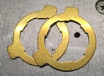(QTY-2) Harley Shovelhead Panhead Lock Washers Oem 37533-52A For Clutch Hub Nut. Fixed Price $12.95.