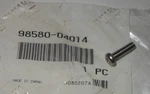 Yamaha Nos Screw, Pan Head 98580-04014-00. Fixed Price $9.99.