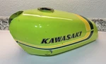 Genuine 1973 Kawasaki F9 Big Horn Fuel Gas Tank - JB6. Fixed Price $299.95.