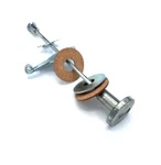 Triumph Complete Steering Damper Assembly For T120/TR6 Models 1963-65. Fixed Price $54.15.