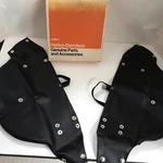 Vintage Harley Davidson Engine Guard Covers Fits 1948- #58750-48. Fixed Price $300.00.