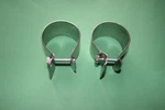 68-4093 Pair Triumph Bsa Norton Replica Lucas Clamps Fit MA6 MA12 Coils. Fixed Price $20.17.