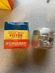 Nos Oem Kawasaki KZ400 .040" Oversize Piston 13027-066. Fixed Price $19.99.