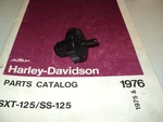 1976 Harley Aermacchi SS125CC Filler Cap ,with Overflow #62504-75P Amf. Fixed Price $20.97.