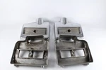 Original Triumph T120 T140 650 750 Air Box Side Covers Inner Outer Chrome. Fixed Price $179.99.
