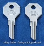 Vintage Harley Davidson Motorcycle Key Blanks 1930-1969 H1098L B17 B2 Groove. Fixed Price $15.95.