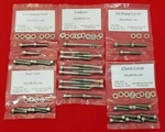 Yamaha 1977-1979 DT250 DT400 Polished Stainless Steel Engine Bolt Screw Kit Set. Fixed Price $37.95.