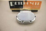 37105 87A Chrome Harley Evolution Big Twin Speed Transmission Side Cover- Used. Fixed Price $49.95.