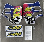 Kawasaki KX500 1996 Full Decal Set / Stickers Kit Graphics 500CC. Fixed Price $107.45.