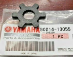 Yamaha Zuma, Jog 50 Front Clutch Variator Star Claw Washer 90214-13055-00. Fixed Price $18.95.