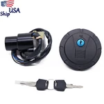 Ignition Switch Fuel Gas Cap Tank Lock Key For Kawasaki KLR650 1987-2007 6WIRES. Fixed Price $30.69.