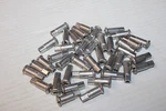 40 Harley Singles Flathead 45 Wla Front Wheel Spoke Nipples 3947-29 Cad. Fixed Price $75.00.