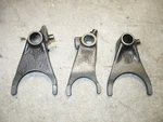 Honda 87-90 CBR600 Hurricane Gearshift Fork Set 3 Units Oem 24211-MN4-000. Fixed Price $14.99.