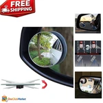 2-PACK 2-INCH Round Hd Glass Blind Spot Mirrors Universal Fit For All Vehicles. Fixed Price $15.74.