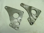 Triumph 1971 72 Engine Rear Mount Plate Set Part # 83-3024 83-3023 Have Been Bea. Fixed Price $20.00.