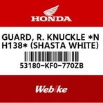 Honda XLR250 Baja Knuckle Guard Genuine R,l 53180-KF0-770ZB New Japan. Fixed Price $150.86.