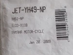 Nos Lot Of Ilco X118 YH49-NP YH51-NP Key Blanks For Yamaha Motorcycle. Fixed Price $24.99.