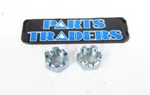 Nos Genuine Suzuki Axle/swingarm Bolt Castle Nut 12MM (set 2) TM125 RM125 RM80. Fixed Price $12.99.