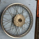 1978 Kawasaki KM100 Front Wheel Good. Fixed Price $139.00.