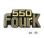 Metal Side Cover Emblem W/ Clips - Honda CB550K 1977 1978 Logo. Fixed Price $27.95.
