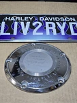 2003 Harley Davidson DYNA100TH Anniversary Derby Cover 60720-03. Fixed Price $89.99.
