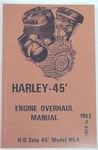 New Harley 45, Wla, Servi-car Engine Overhaul Service Manual And More! 1929-1952. Fixed Price $31.99.
