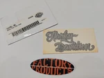 Genuine Harley Davidson Gold Fuel Tank Decal 14125-86. Fixed Price $36.71.