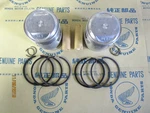 Honda CB160, CL160, CA160 Nos Standard Bore Piston Ring Set 13101-217-000. Fixed Price $197.50.