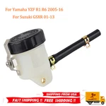 Front Brake Fluid Reservoir Tank For Yamaha Yzf R1 R6 2005-16 Suzuki Gsxr 01-13. Fixed Price $8.99.