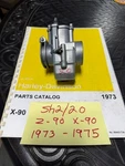 1975 Harley Aermacchi X-90 Carburetor SH2/20 Used Amf. Fixed Price $235.55.