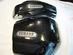 2000 Yamaha V-star 1100, 650 Classic Side Covers Black, Left+right With Emblems. Fixed Price $86.33.
