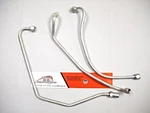 1950-1957 Panhead Cadmium Plated Oil Line Kit Without Filter. Fixed Price $107.88.
