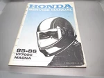 Nos Honda VF700C Magna 1985-1986 Genuine Owners Service Manual 61MK301. Fixed Price $89.99.