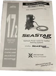 Used 07 Sea Star 17.2 Iso 9001 Hydraulic Steering Owners Instruction Manual. Fixed Price $5.00.