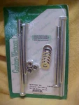 Harley, SPORTSTER,52-81,CHROME Front Motor Mount Bolt Kit, Washers, Nuts. Fixed Price $45.89.