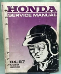 Genuine Honda 61GK803 NQ50 Spree Service Manual 1986. Fixed Price $64.94.