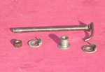 87 Husqvarna Husky Rear Axle Set 430WR Auto 400WR 500XC 250WR Ahrma Motocros. Fixed Price $30.00.