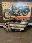 Harley Oem 1940-48 Flathead Big Twin Ulh 131-40 Cam Cover W/ Timmer 761G. Fixed Price $885.00.