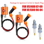 Front & Rear Ignition Coils Fit For Suzuki Intruder 1987-2004 VS1400GLP. Fixed Price $27.28.