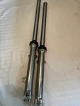 Triumph TR6R TR6C T120TT New Ribbed Conical Front FORKS1971/74 97-4080/81. Fixed Price $748.22.